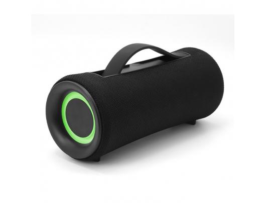 Bluetooth kolonėlė LED Boombox Speaker | SPK-BT-LED-04 | Bluetooth | Black | 4 Ω | Portable | Wireless connection