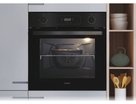 Orkaitė Oven | FIDCP N625 L | 70 L | Electric | Aquactiva | Mechanical and electronic | Steam function | Height 59.5 cm | Width 59.5 cm | Black