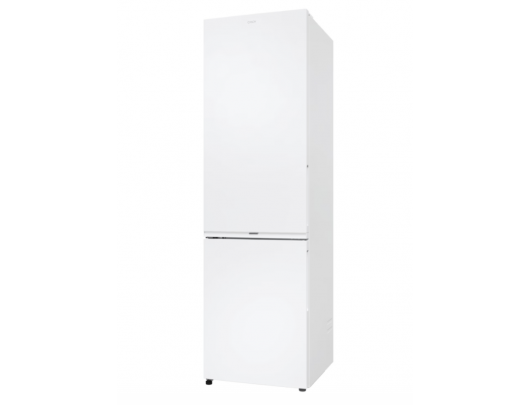 Šaldytuvas Candy CNCQ2T620EW Refrigerator, E, Free standing, Combi, Height 205 cm, Fridge net 289 L, Freezer net 120 L, White