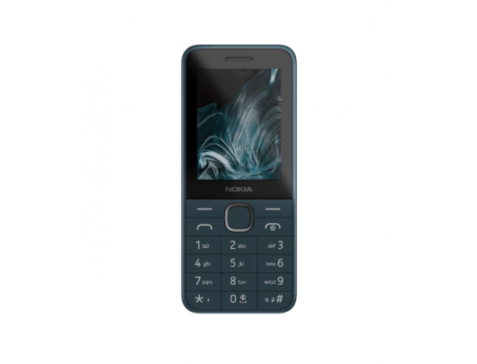 Mobilusis telefonas  Nokia | 225 4G (2024) | Dark Blue | 2.4" | 128 MB | 64 MB | Dual SIM | Bluetooth | 5.0 | USB version USB Type-C | Main camera 0.3