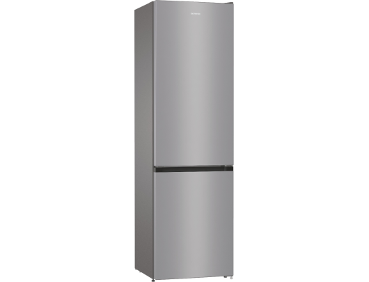 Šaldytuvas Gorenje NRK6202ES4 Refrigerator, E, Free standing, Combi, Height 200 cm, Net Fridge 235 L, Net Freezer 96 L, Grey