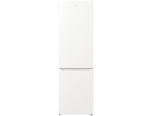 Šaldytuvas Gorenje NRK6202EW4 Refrigerator, E, Free standing, Combi, Height 200 cm, Net Fridge 235 L, Net Freezer 96 L, White