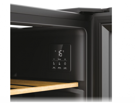 Vyno šaldytuvas Candy Wine Cooler | 438063 | Energy efficiency class G | Free standing | Bottles capacity 34 | Black