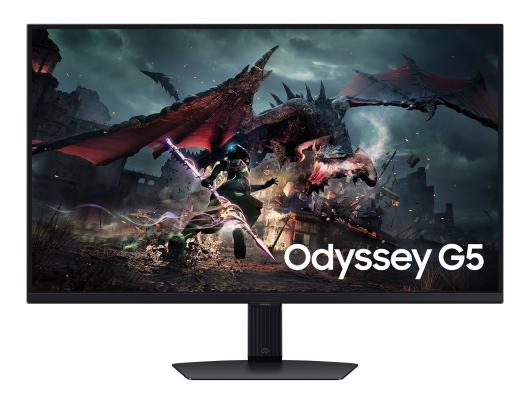 Monitorius Samsung Odyssey G5 | S32DG500EU | 32 in | IPS | QHD 2560x1440 at 180 Hz | 350 cd/m² | HDMI, DisplayPort | Height, pivot (rotation), swivel,