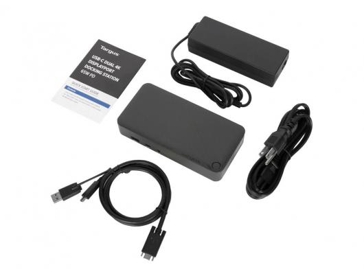 Jungčių stotelė Targus Universal Docking Station DisplayLink USB-C su 65 W maitinimu