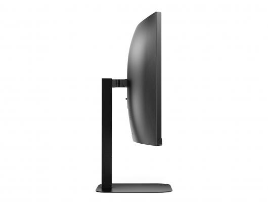 Monitorius AOC Value-line | CU34V5CW/BK | 34 in | VA | WQHD 3440x1440 at 100 Hz | 300 cd/m² | HDMI, DisplayPort, USB-C | 65 Watt | Height, swivel, til
