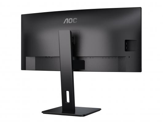 Monitorius AOC Pro-line | CU34P3CV | 34 in | VA | UWQHD 3440x1440 at 100 Hz | 300 cd/m² | HDMI, DisplayPort, USB-C | 65 Watt | Height, swivel, tilt |
