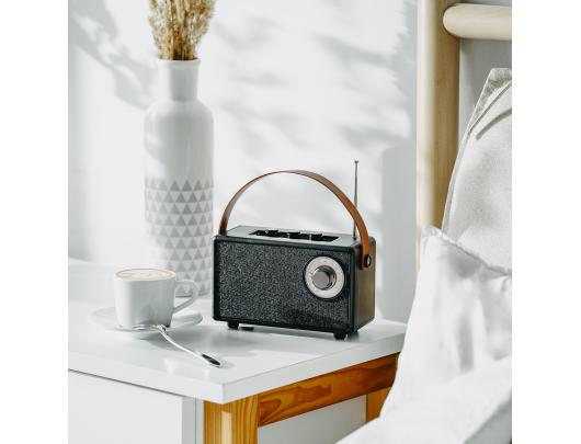 Radijo imtuvas CR 1902 B | 5 W | Bluetooth | Black | Wireless connection