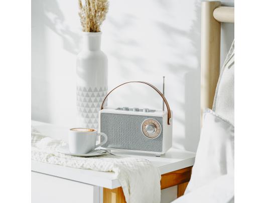 Radijo imtuvas CR 1902 W | 5 W | Bluetooth | White | Wireless connection