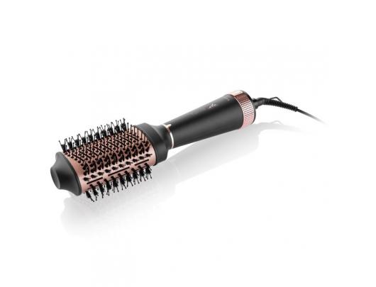 Žnyplės plaukams ETA ETA932290000 FENITÉ BLACK EDITION Hot Air Brush, 1300 W, 3 air flow speeds, 3 temperature settings, Black