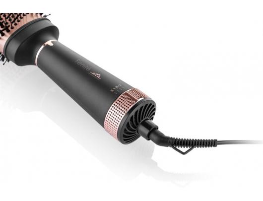 Žnyplės plaukams ETA ETA932290000 FENITÉ BLACK EDITION Hot Air Brush, 1300 W, 3 air flow speeds, 3 temperature settings, Black