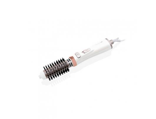 Žnyplės plaukams ETA ETA632290000 FENITE Hair Brush, 1000 W, Rotation function, 2 speed air circulation, 3 temperature setting levels, White