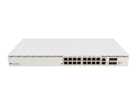Maršrutizatorius MikroTik Cloud Router Switch CRS320-8P-8B-4S+RM with RouterOS v7, 2U rackmount Enclosure