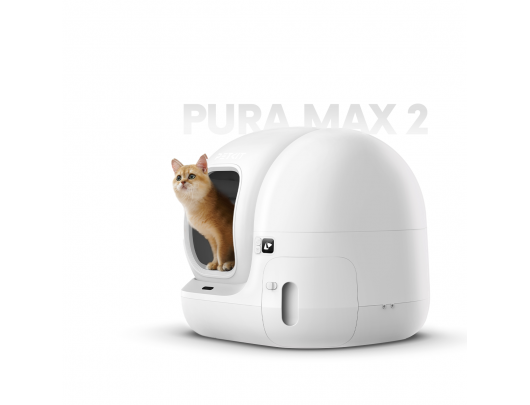 Automatinė kačių kraiko dėžė PETKIT Pura MAX 2 480x480x520 cm Balta