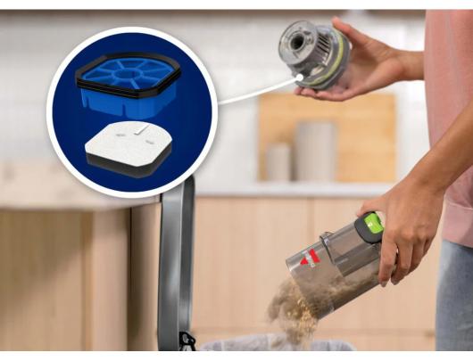 Priežiūros rinkinys Bissell SpinWave + Vac 3893N PET