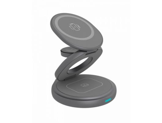 Įkrovimo stovas Raidsonic Icy Box IB-SH101-CH Aliuminis