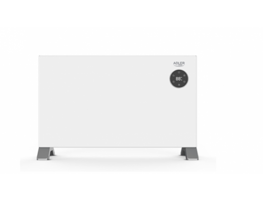 Konvekcinis šildytuvas Adler LCD su nuotolinio valdymo pultu 2000 W Balta