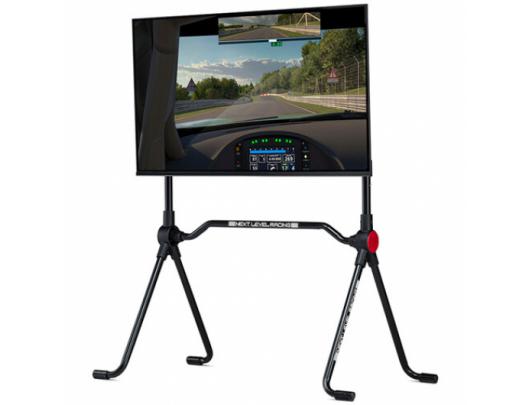 Stovas Next Level Racing NLR-A020 Aukščio reguliavimas Pakreipimas 55" Juoda/Raudona