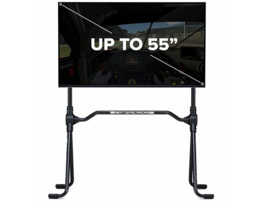 Stovas Next Level Racing NLR-A020 Aukščio reguliavimas Pakreipimas 55" Juoda/Raudona
