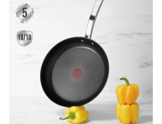 Keptuvė TEFAL B8170444 Intuition 24 cm juoda