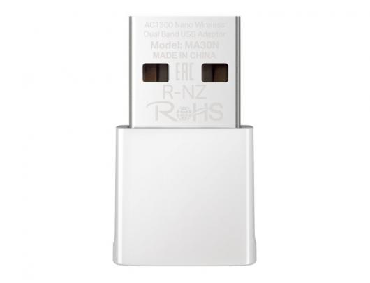 Belaidis USB adapteris Mercusys AC1300 Nano Dvigubos juostos