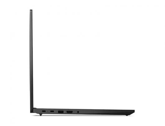 Nešiojamas kompiuteris Lenovo ThinkPad E16 Black 16" IPS WUXGA 1920x1200 pixels Anti-glare Intel Core Ultra 7 155H 16GB SO-DIMM DDR5 Solid-state driv