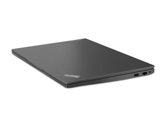 Nešiojamas kompiuteris Lenovo ThinkPad E16 Black 16" IPS WUXGA 1920x1200 pixels Anti-glare Intel Core Ultra 7 155H 16GB SO-DIMM DDR5 Solid-state driv