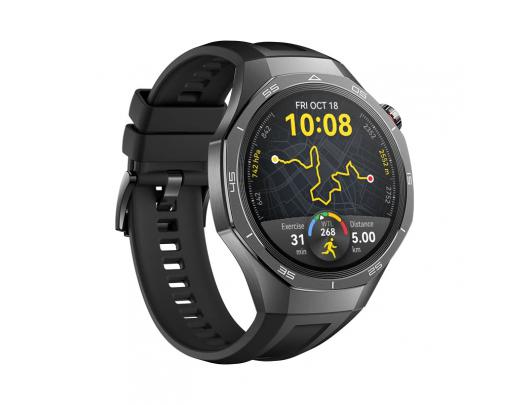 Išmanusis laikrodis Huawei Watch GT 5 Pro 46 mm Juodas Titano lydinys Dulkėms atsparus Vandeniui atsparus Korozijai atsparus