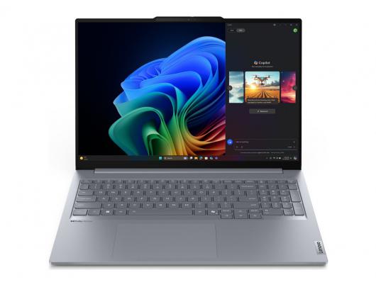 Nešiojamas kompiuteris Lenovo ThinkBook 16 G7 QOY Luna Grey 16" IPS WUXGA 1920x1200 pixels Anti-glare Snapdragon X Plus X1P-42-100 32GB Soldered LPDD