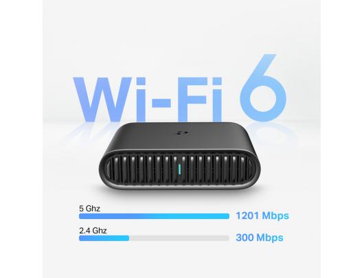 Maršrutizatorius TP-Link TL-WR1502X, belaidis, Wi-Fi 6, stacionarus, 1 prievado jungiklis, AX1500, 2.4 GHz / 5 GHz