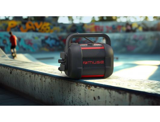 Radijo imtuvas Muse M-968 BTR 40 W Juoda/Raudona