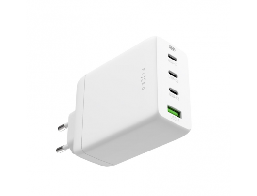 Įkroviklis Fixxed FIXCG100-3CU-WH 100W/Baltas