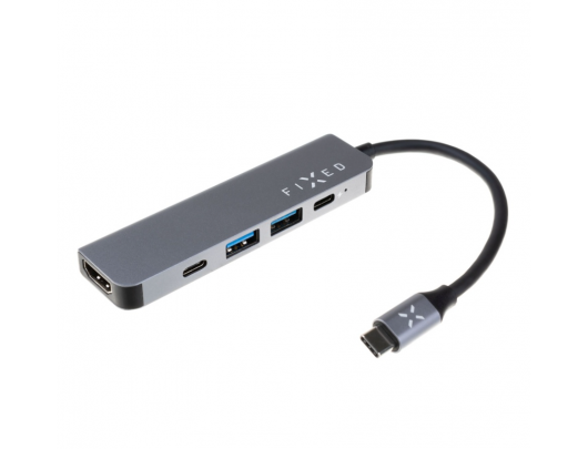 USB-C HUB Fixed FIXHU-MN-GR Gray