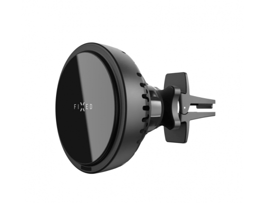 Automobilinis laikiklis su belaidžiu įkrovimu FIXED Black