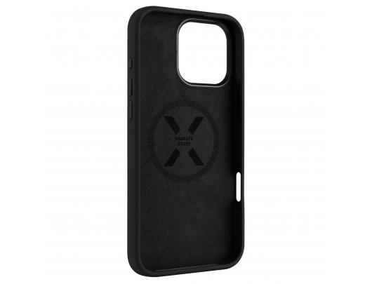 Dėklas Fixed MagFlow Apple iPhone 16 Pro Max Juoda