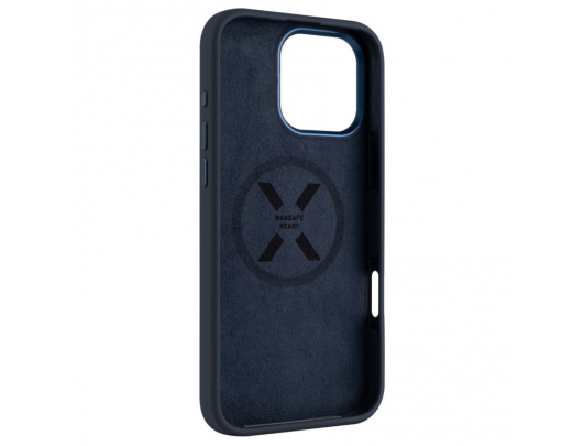 Dėklas Fixed MagFlow Apple iPhone 16 Pro Max Mėlyna