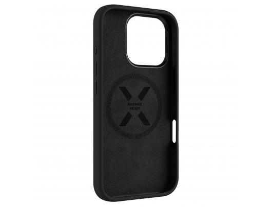 Dėklas Fixed MagFlow Apple iPhone 16 Pro Juoda