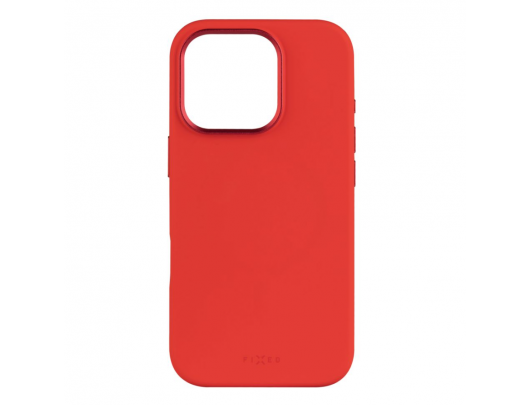 Dėklas Fixed MagFlow Apple iPhone 16 Pro Raudona