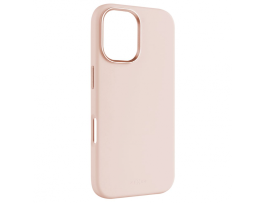 Dėklas Fixed MagFlow Apple iPhone 16 Rožinė