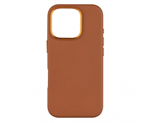 Dėklas FIXED MagLeather Apple iPhone 16 Pro Ruda