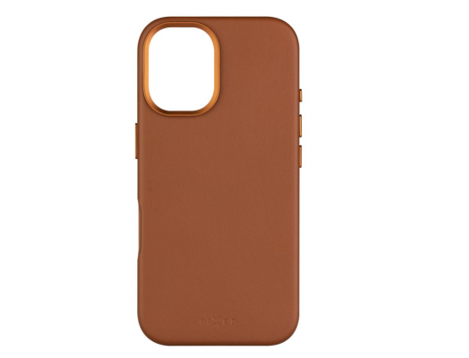 Dėklas FIXED Apple iPhone 16 Ruda