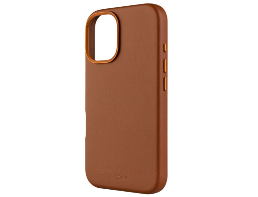 Dėklas FIXED Apple iPhone 16 Ruda