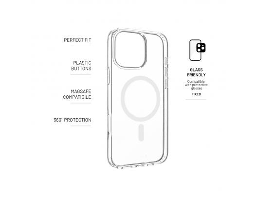 Dėklas Fixed MagPure Apple iPhone 16 Pro Max Skaidri