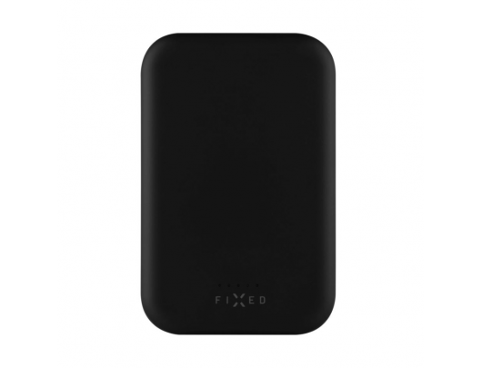 Belaidė išorinė baterija (power bank) FIXED MagZen 10000 mAh 24 pin USB-C Juoda
