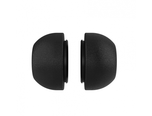 Ausų antgalių rinkinys FIXED Apple AirPods Atminties putos Juoda