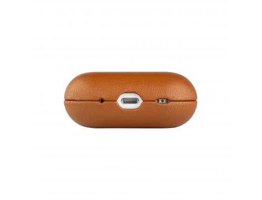 Dėklas Fixed PodsLeather Apple AirPods Pro (2nd generation) Ruda