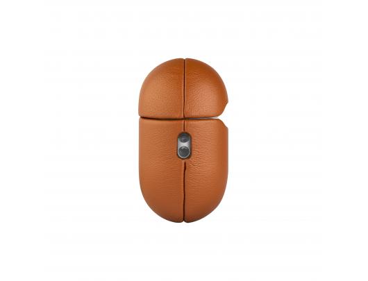 Dėklas Fixed PodsLeather Apple AirPods Pro (2nd generation) Ruda