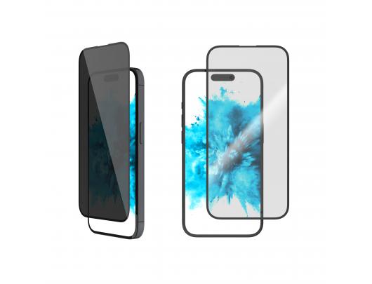 Apsauginis stiklas FIXED Apple iPhone 16 Plus Grūdintas stiklas Skaidrus Juodas