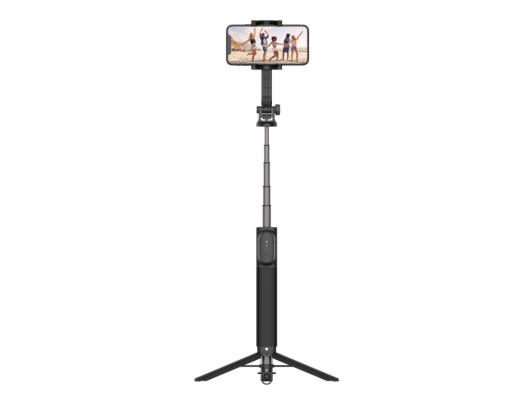 Asmenukių lazda su trikoju ir belaidžiu paleidikliu Fixed Snap XL 113 cm Juoda