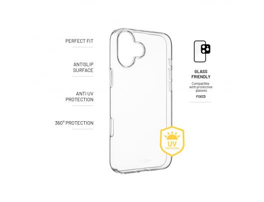 Dėklas Fixed Story Apple iPhone 16 Plus Skaidri